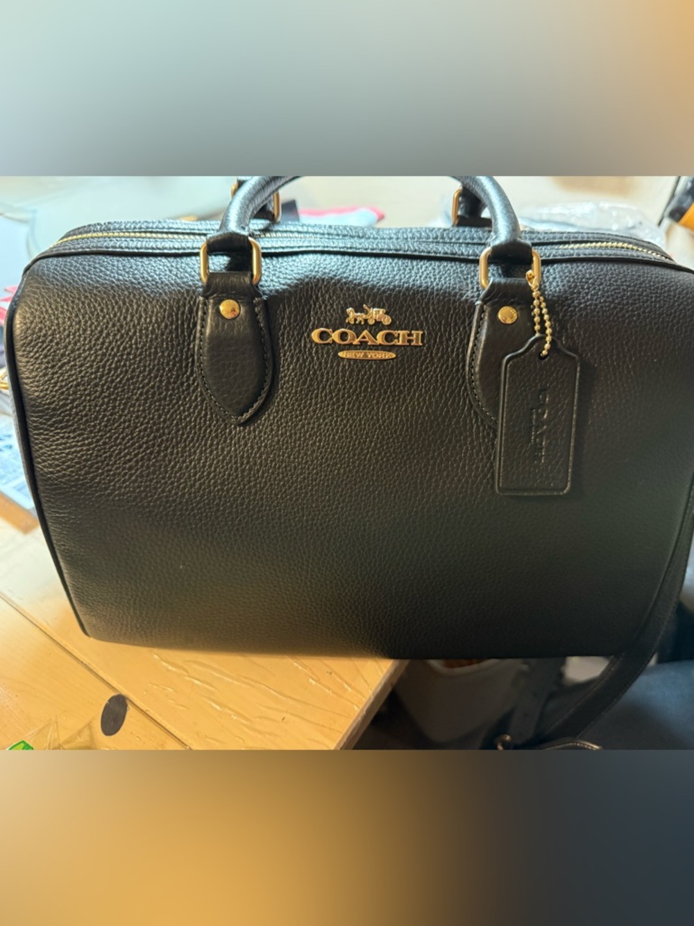 Coach Outlet Rowan Large Satchel Bag - Picture 4 of 9